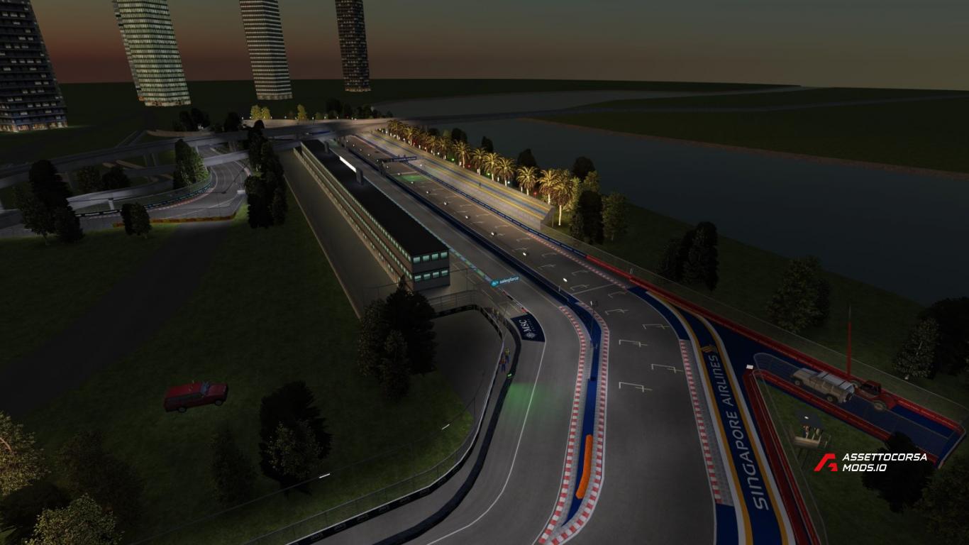 GPK F1 Layout F1 2023 : AC GPK Singapore