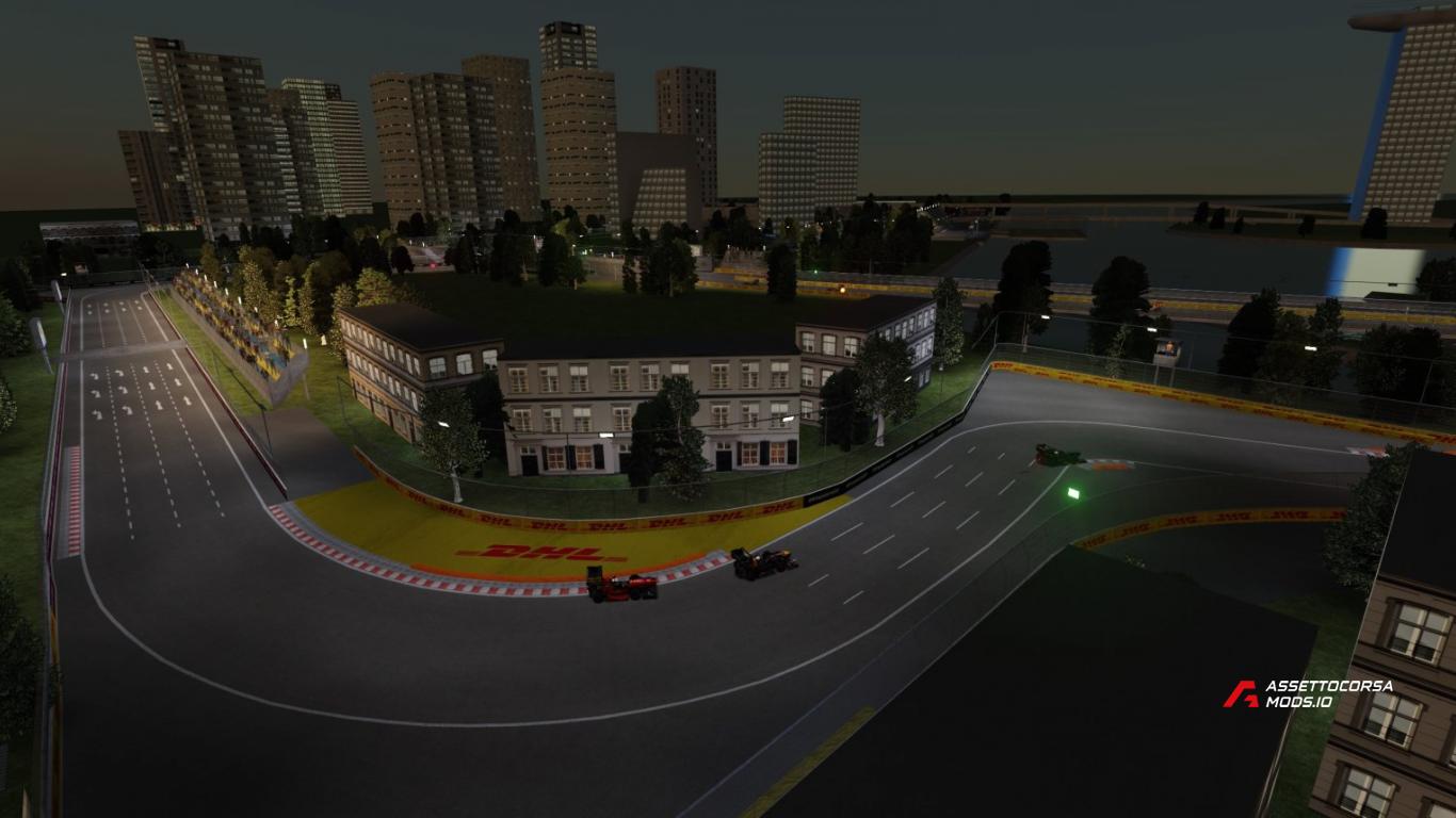 GPK F1 Layout F1 2023 : AC GPK Singapore