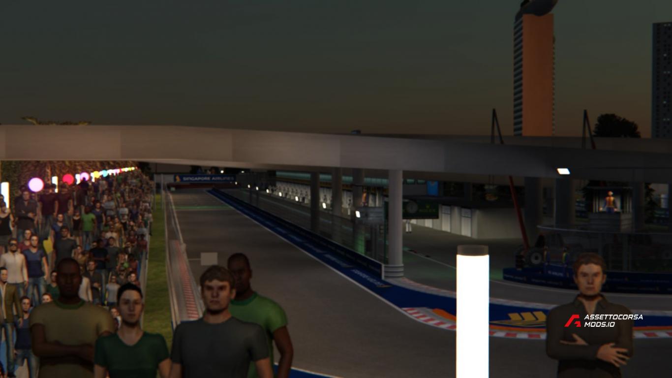 GPK F1 Layout F1 2023 : AC GPK Singapore