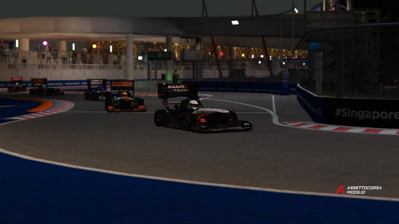 GPK F1 Layout F1 2023 : AC GPK Singapore