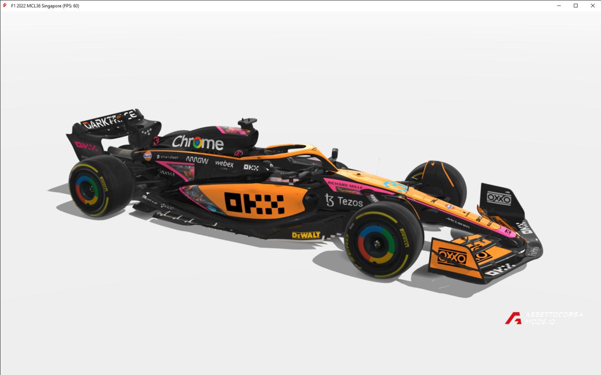 Mclaren MCL36 Singapore