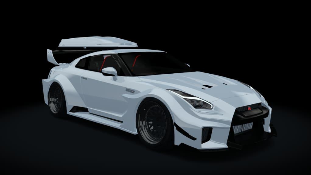 Download Nissan GT-R Liberty Walk Silhouette Roofbox mod for Assetto ...