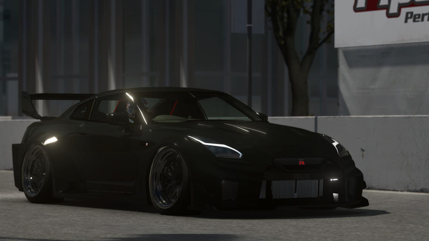 Nissan GT-R Liberty Walk Silhouette Roofbox