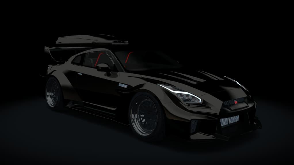 Download Nissan GT-R Liberty Walk Silhouette Roofbox mod for Assetto ...