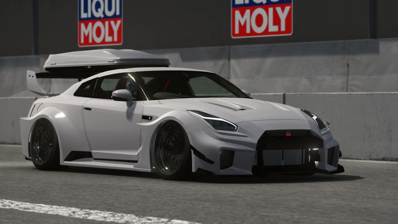 Download Nissan GT-R Liberty Walk Silhouette Roofbox mod for Assetto ...