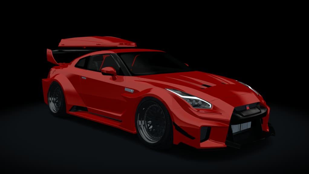 Nissan GT-R Liberty Walk Silhouette Roofbox
