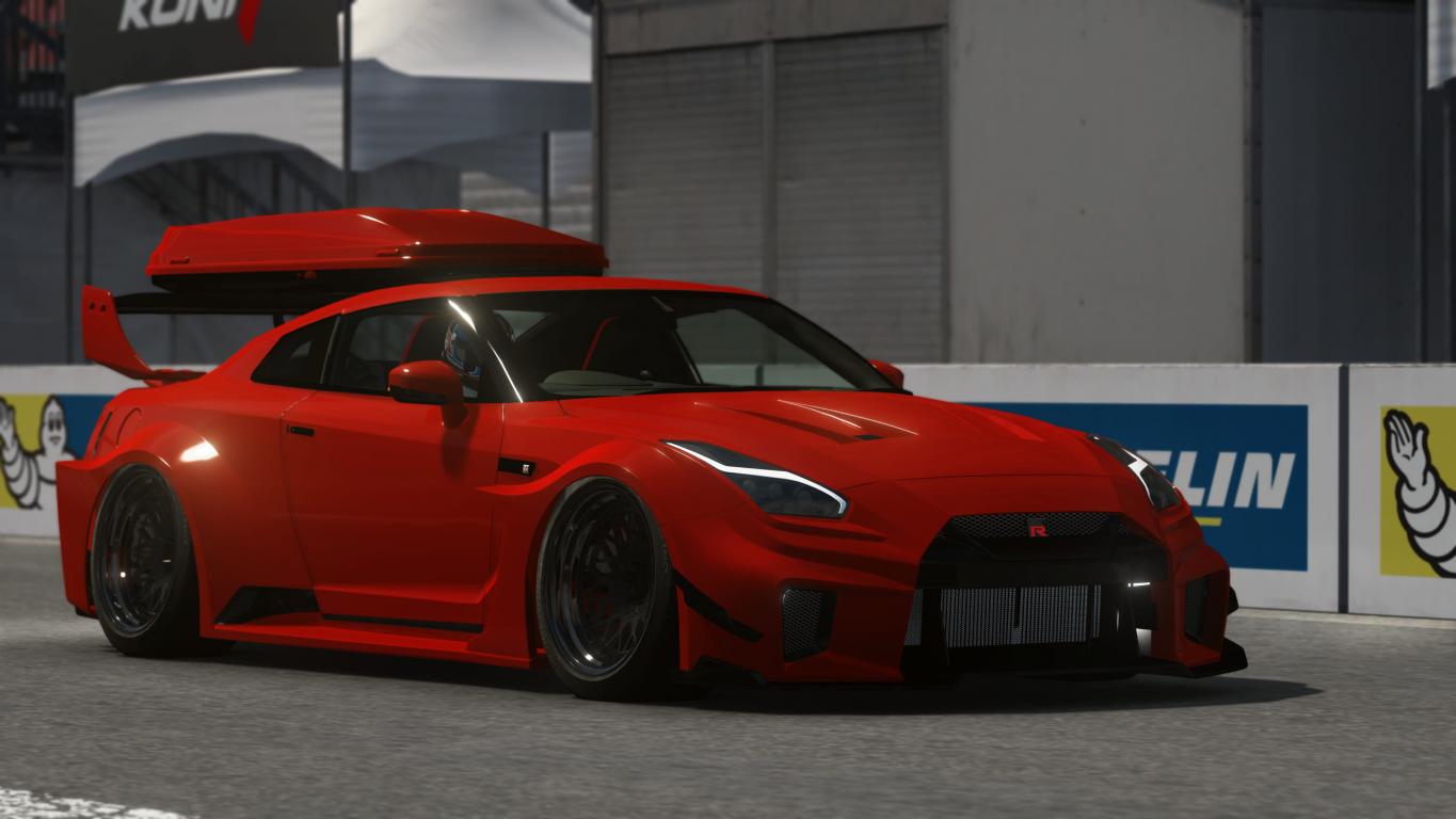 Nissan GT-R Liberty Walk Silhouette Roofbox