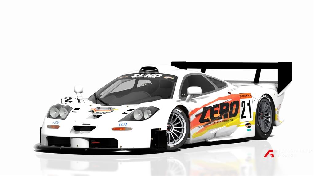 Download McLaren F1 GTR Longtail JGTC500 2000 mod for Assetto Corsa GT500