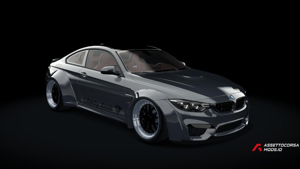 BMW M4 Liberty Walk BBS KNM N Line