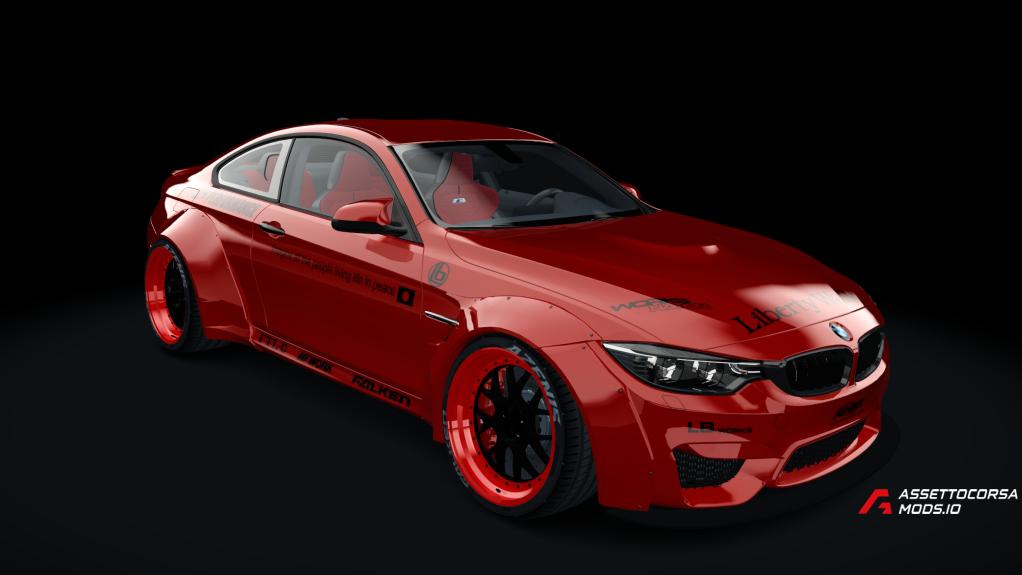 BMW M4 Liberty Walk BBS KNM N Line