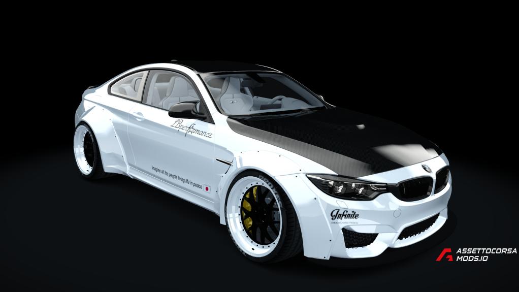 BMW M4 Liberty Walk BBS KNM N Line