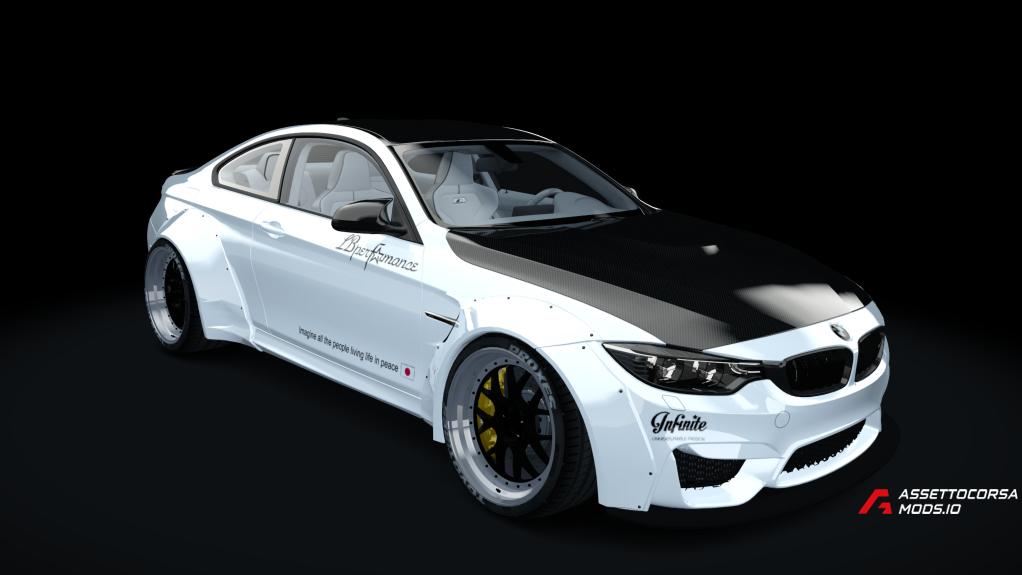 BMW M4 Liberty Walk BBS KNM N Line