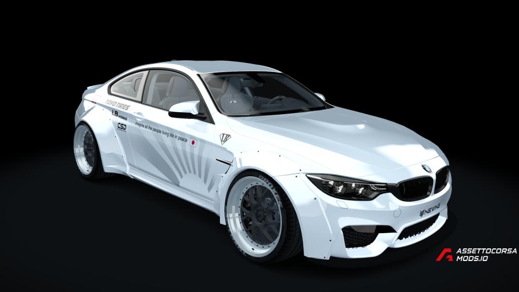 BMW M4 Liberty Walk BBS KNM N Line