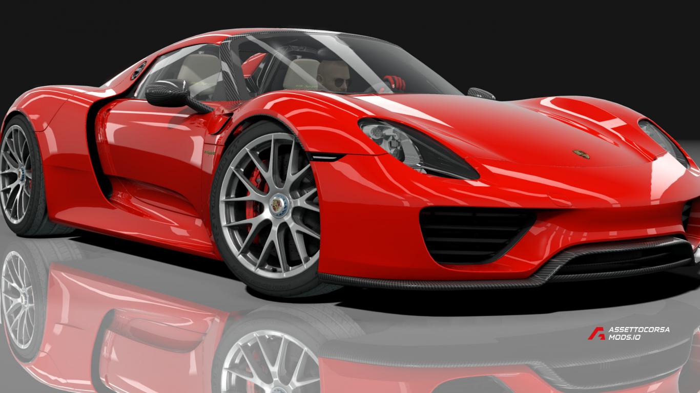 Porsche 918 Spyder Weissach Trio