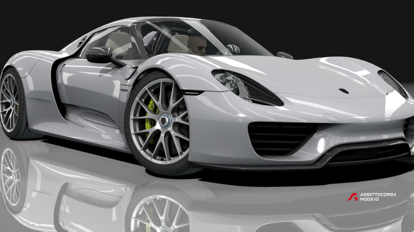 Porsche 918 Spyder Weissach Trio