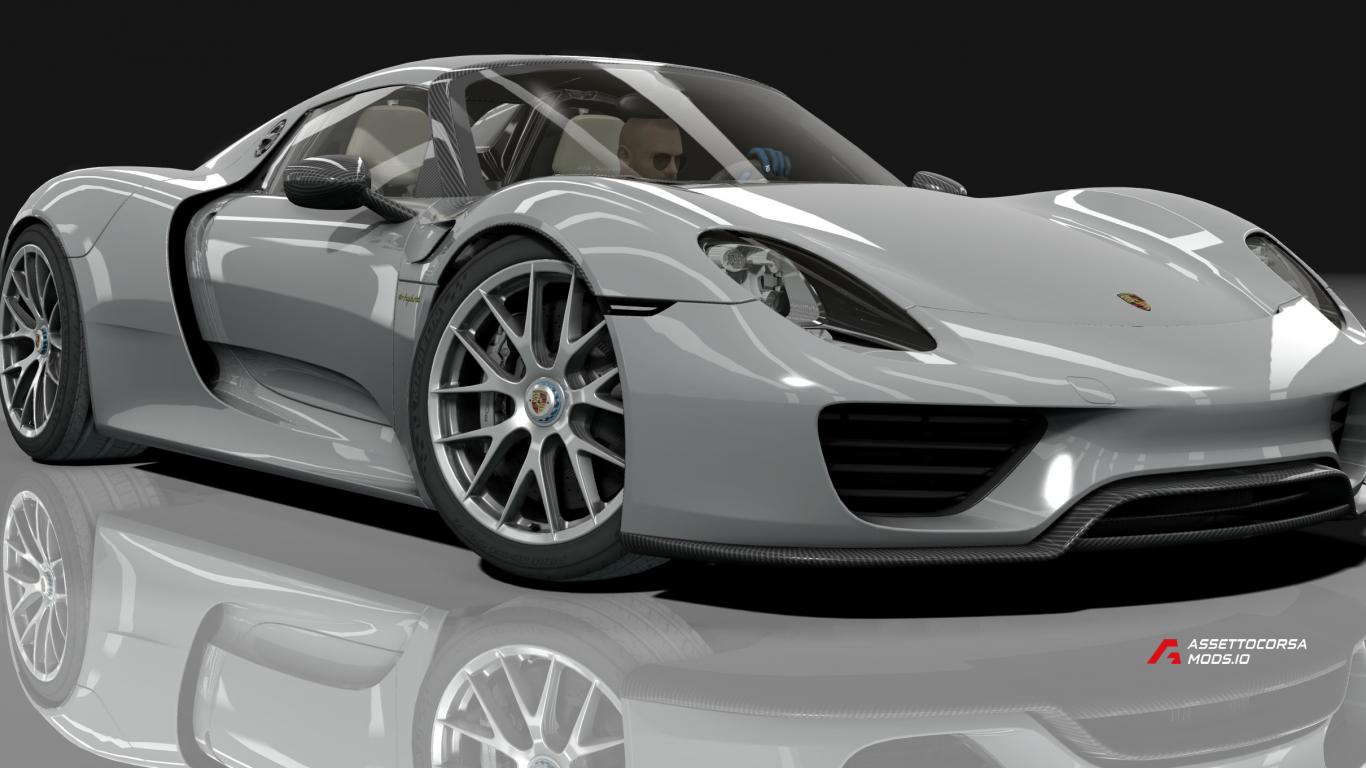 Porsche 918 Spyder Weissach Trio