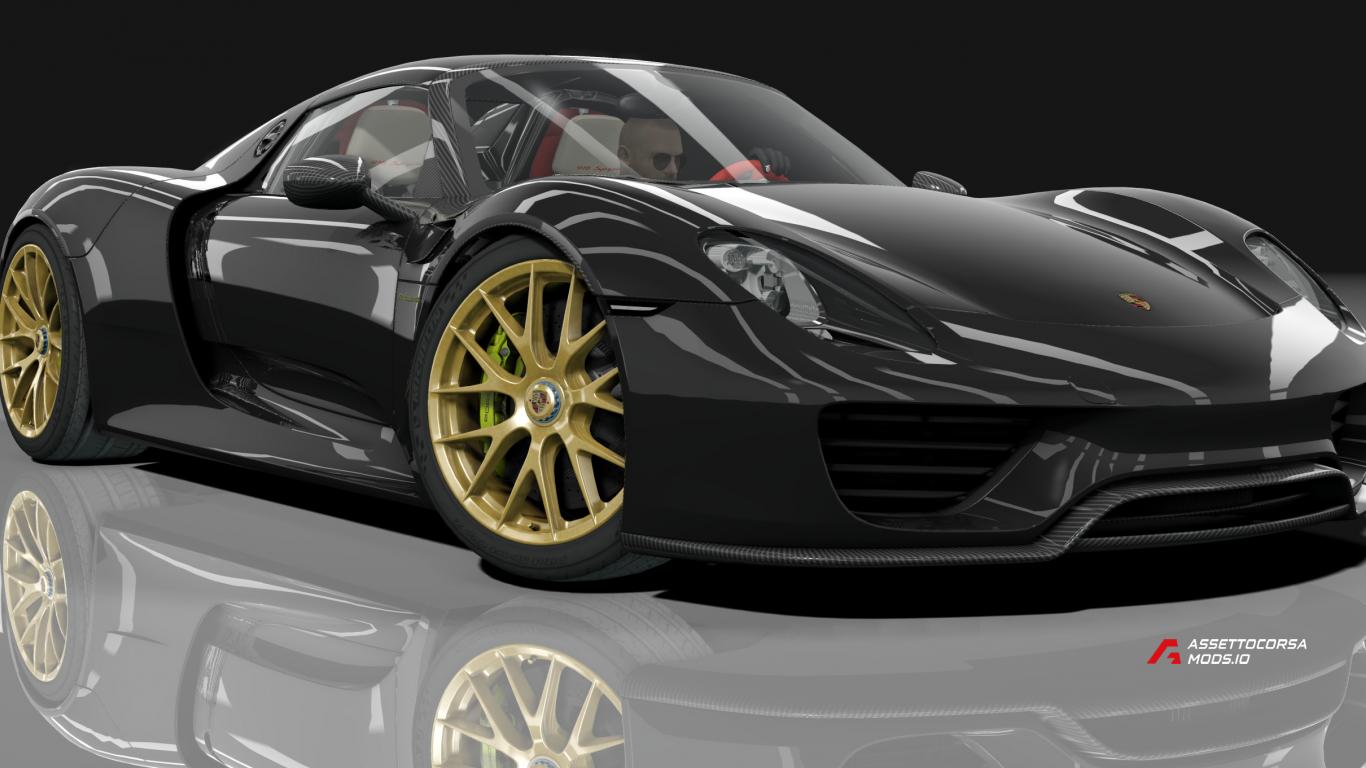 Porsche 918 Spyder Weissach Trio