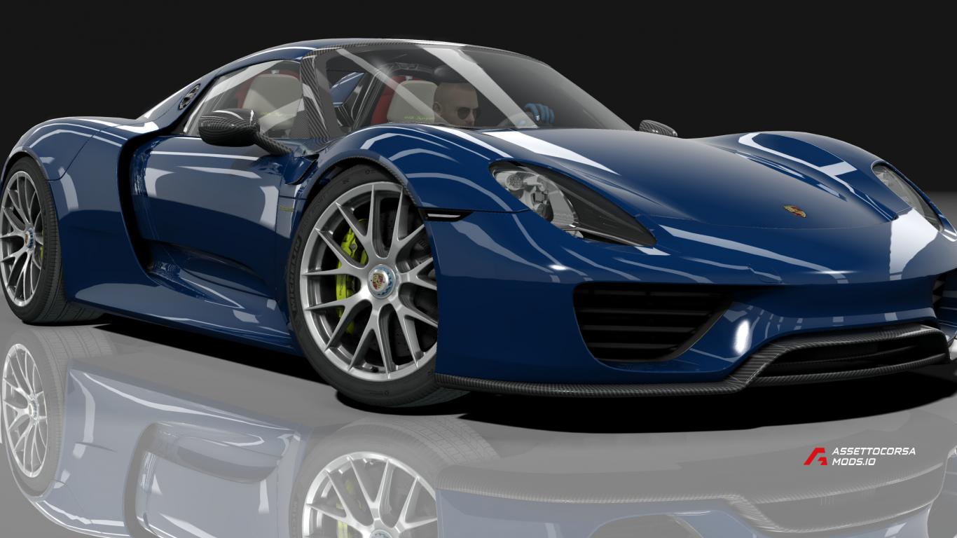 Porsche 918 Spyder Weissach Trio