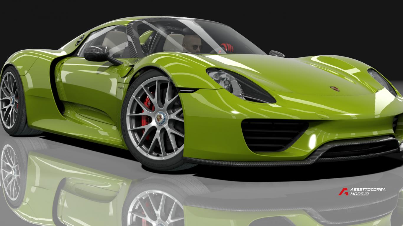 Porsche 918 Spyder Weissach Trio