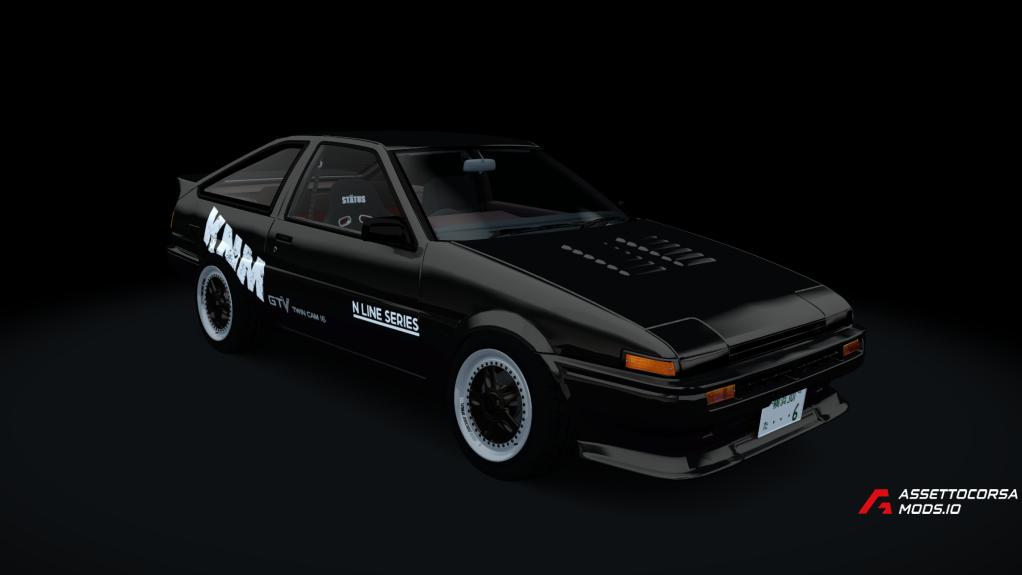 Toyota AE86 Trueno & Levin Preview 3 KNM N Line