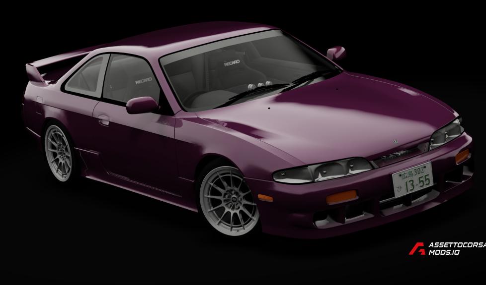 Download Nissan Silvia S14 Navan mod for Assetto Corsa | Street