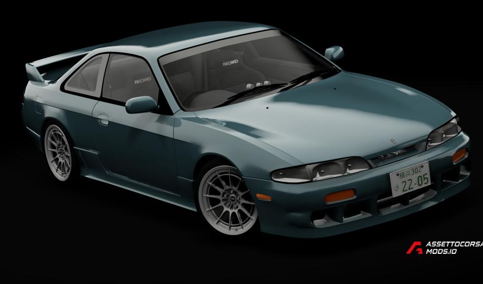 Download Nissan Silvia S14 Navan mod for Assetto Corsa | Street