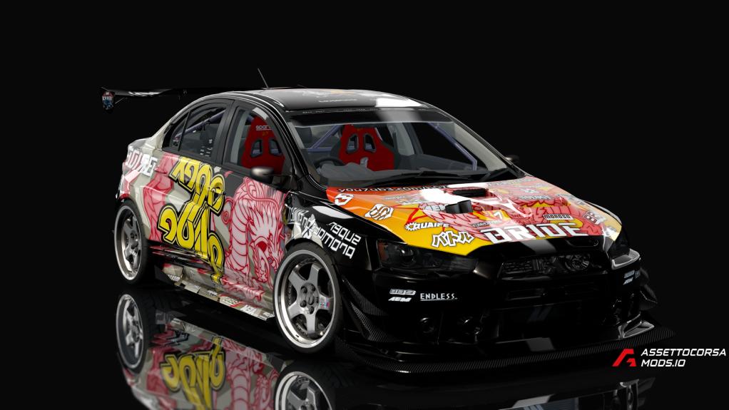 Mitsubishi EVO X 1#JDRIFT DRIVER 2K21