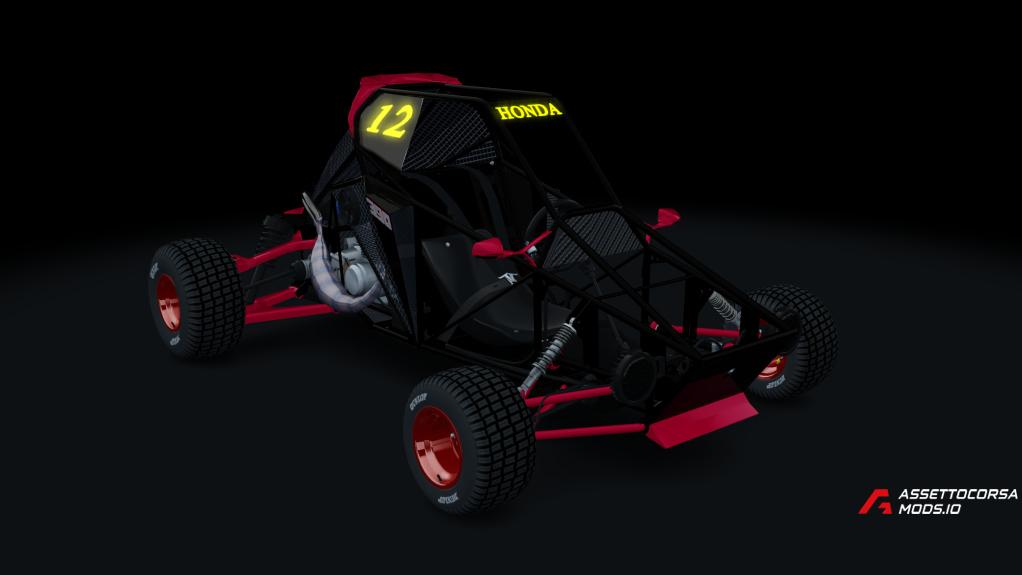 Honda 390 2T naked Kart