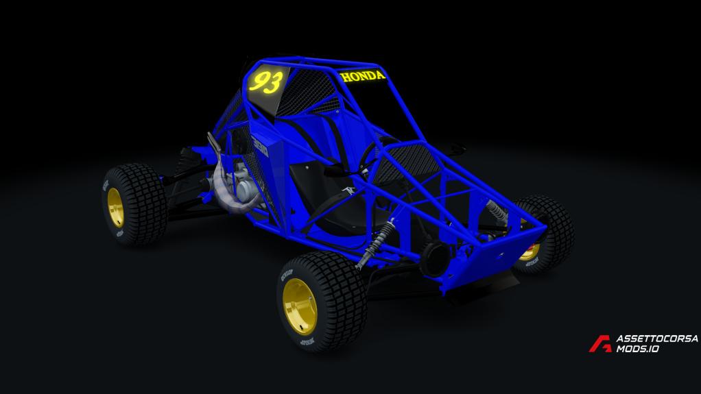 Honda 390 2T naked Kart