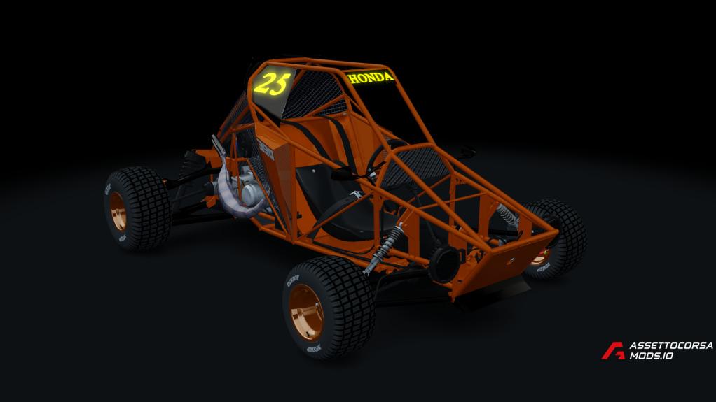 Honda 390 2T naked Kart