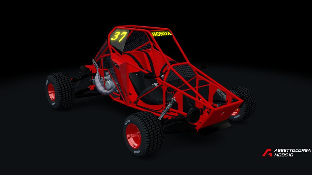 Honda 390 2T naked Kart