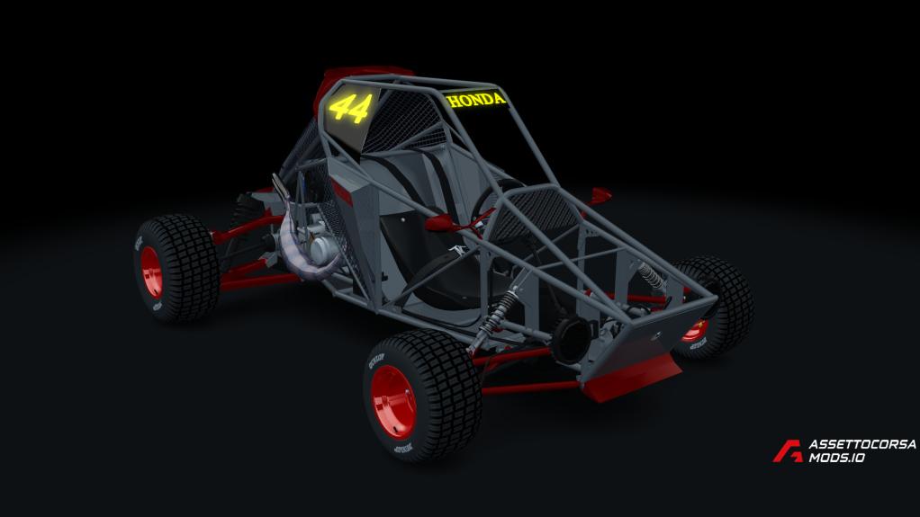 Honda 390 2T naked Kart