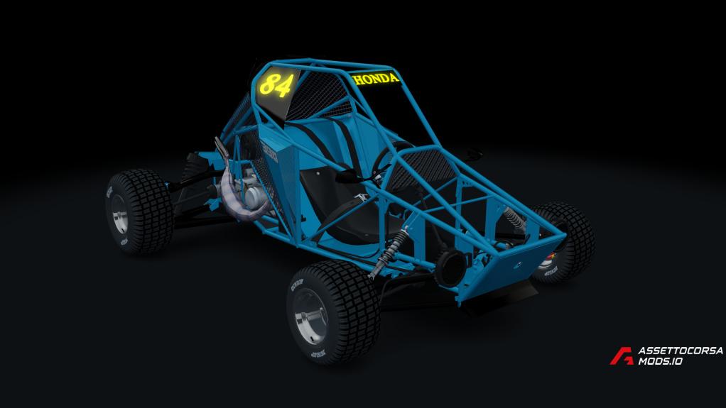 Honda 390 2T naked Kart