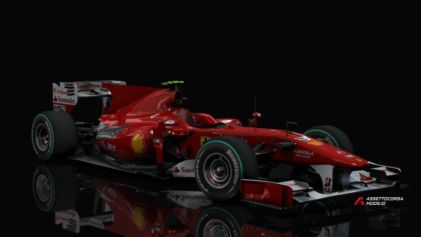 Download F1 2010 - Ferrari F10 mod for Assetto Corsa | Race