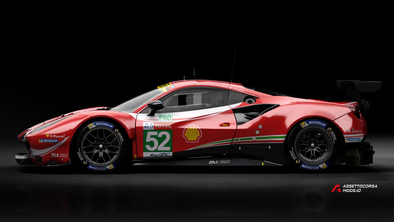 2018 Ferrari 488 GTE Evo Le Mans Spec [Michelotto]
