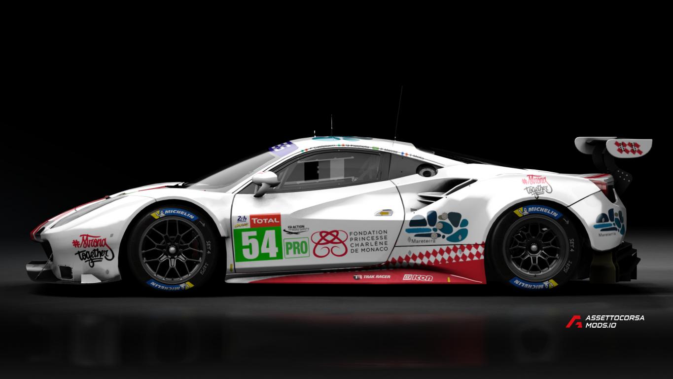 2018 Ferrari 488 GTE Evo Le Mans Spec [Michelotto]