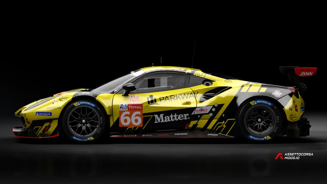 2018 Ferrari 488 GTE Evo Le Mans Spec [Michelotto]