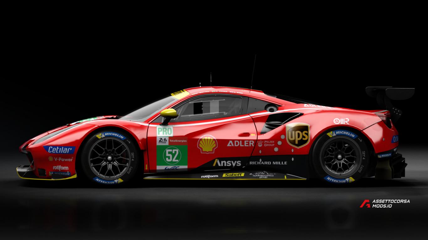 2018 Ferrari 488 GTE Evo Le Mans Spec [Michelotto]