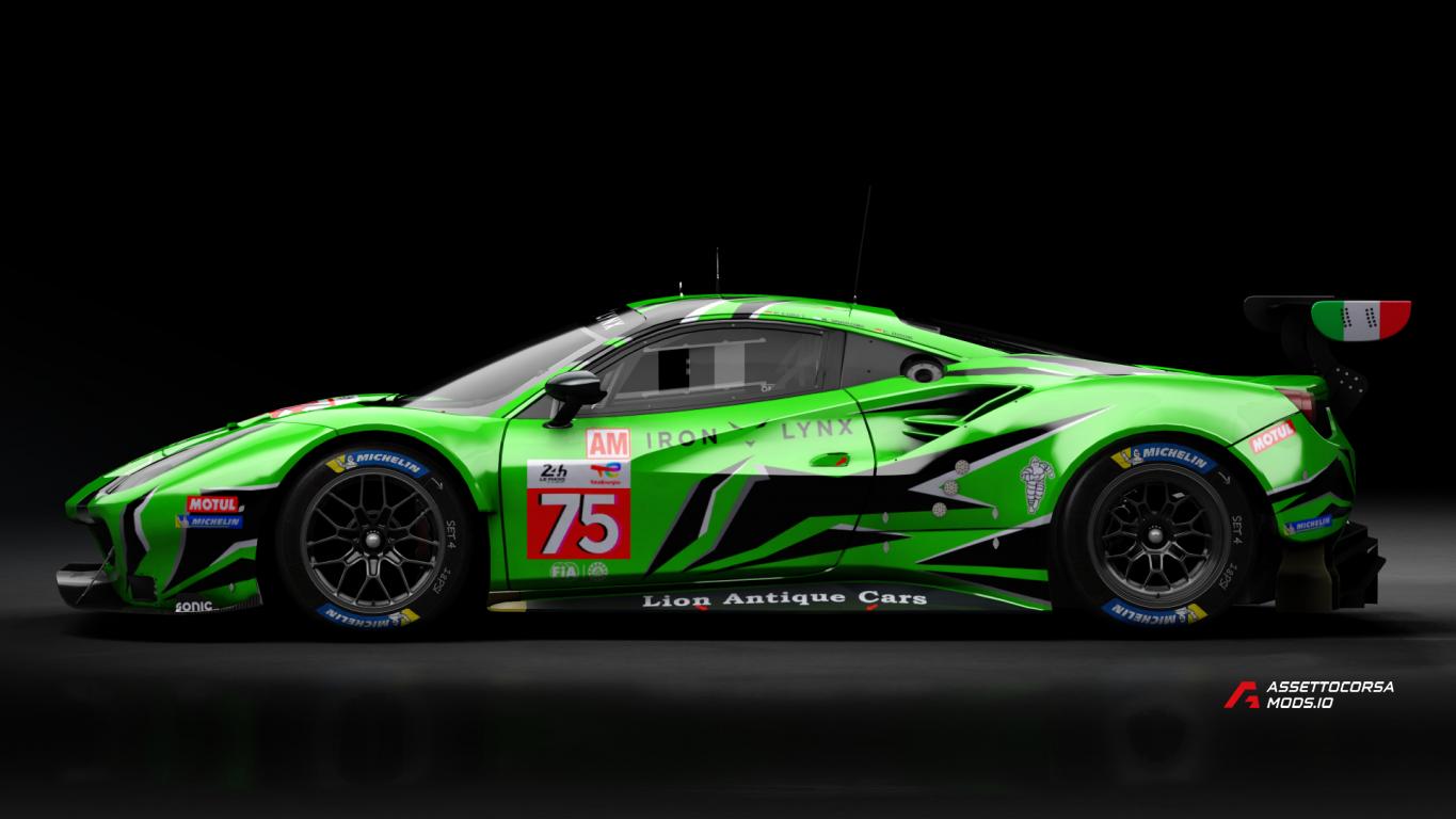 2018 Ferrari 488 GTE Evo Le Mans Spec [Michelotto]