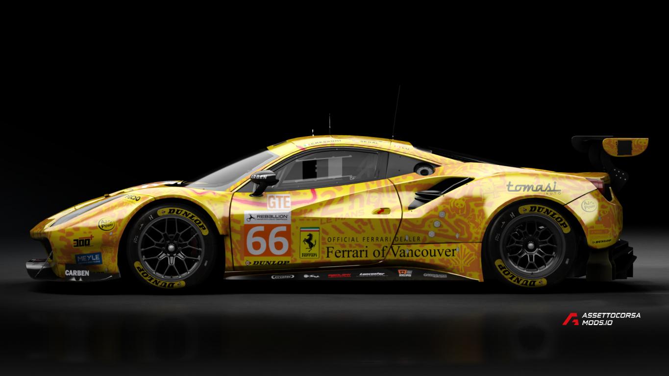 2018 Ferrari 488 GTE Evo [Michelotto]