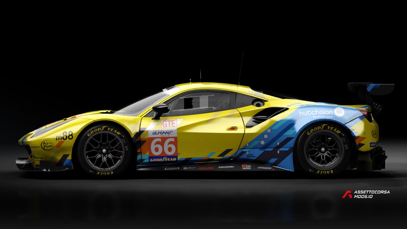 2018 Ferrari 488 GTE Evo [Michelotto]
