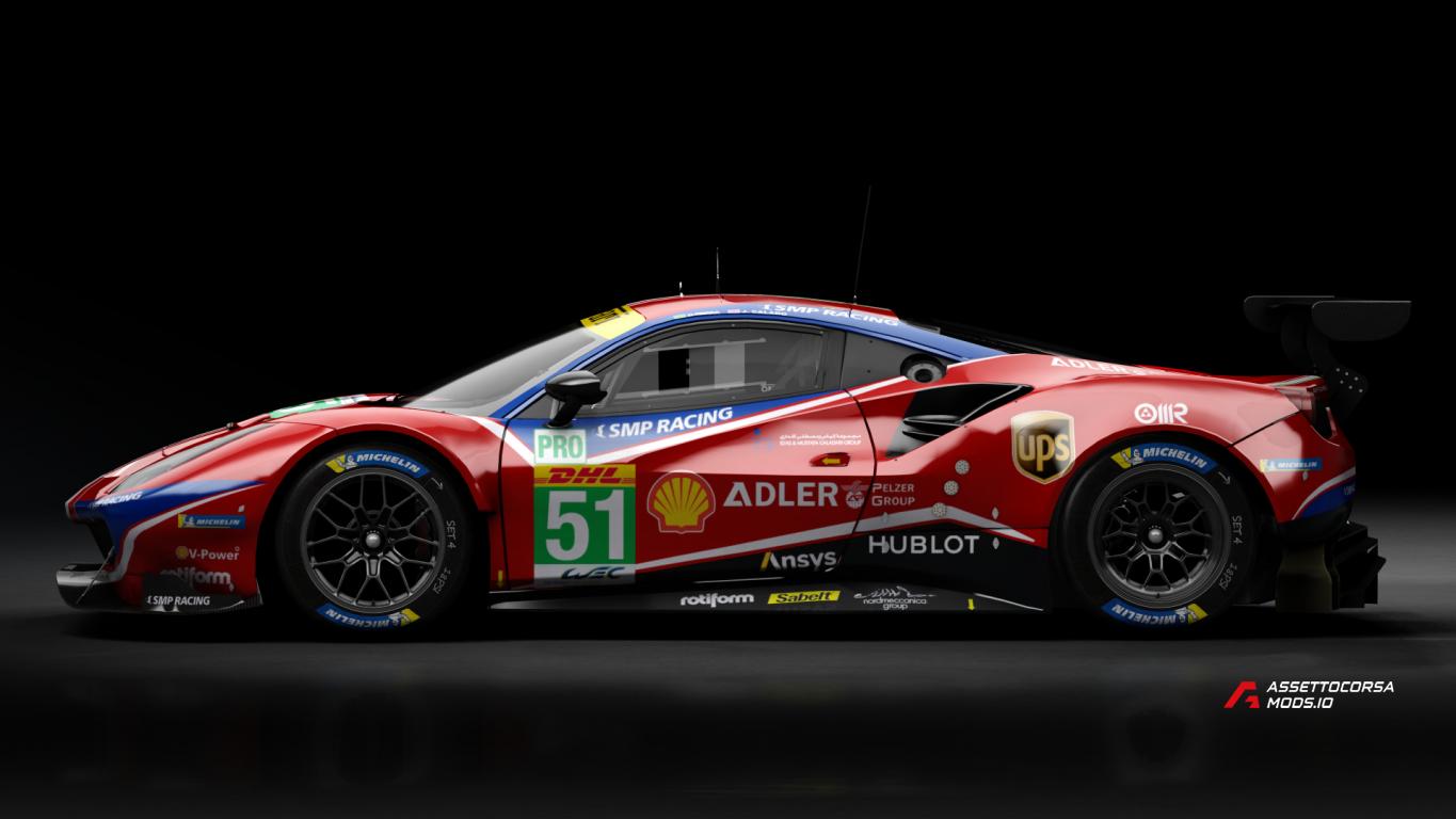 2018 Ferrari 488 GTE Evo [Michelotto]
