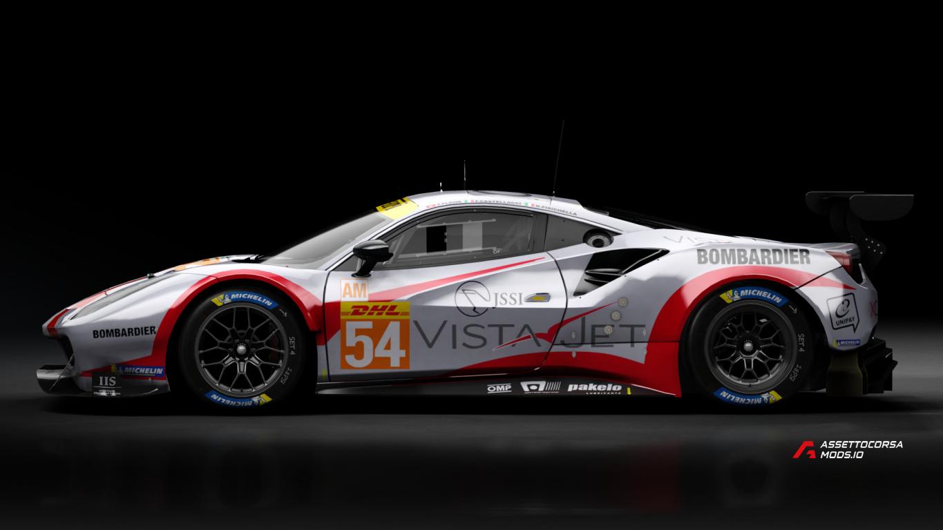 2018 Ferrari 488 GTE Evo [Michelotto]