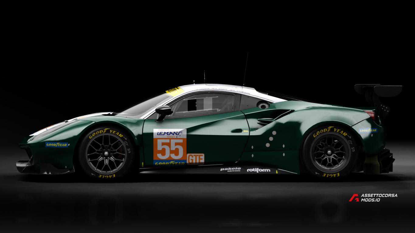 2018 Ferrari 488 GTE Evo [Michelotto]