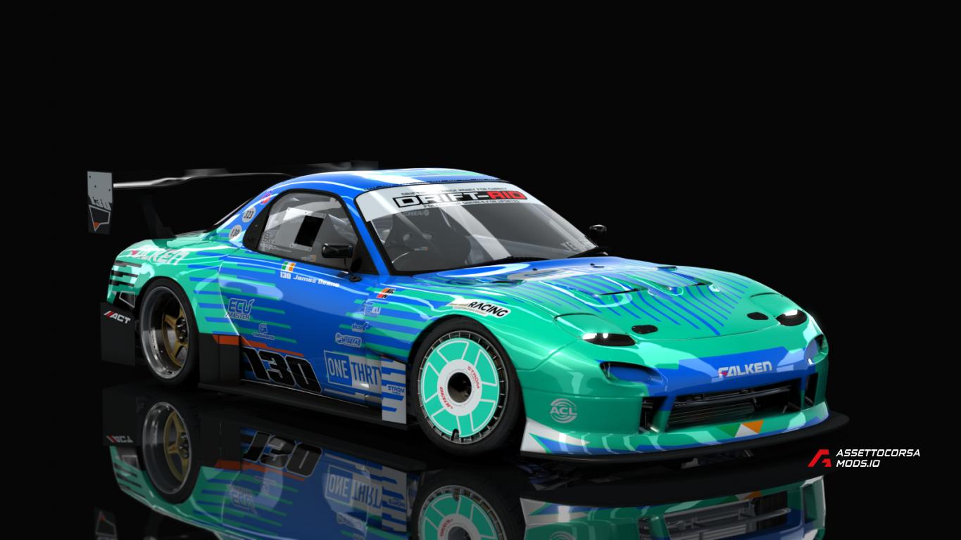 CDT Mazda FD RX7 James Deane #130