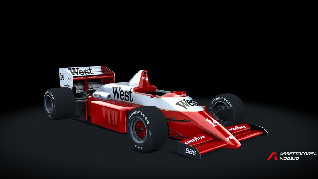 F1 1986 Zakspeed 861