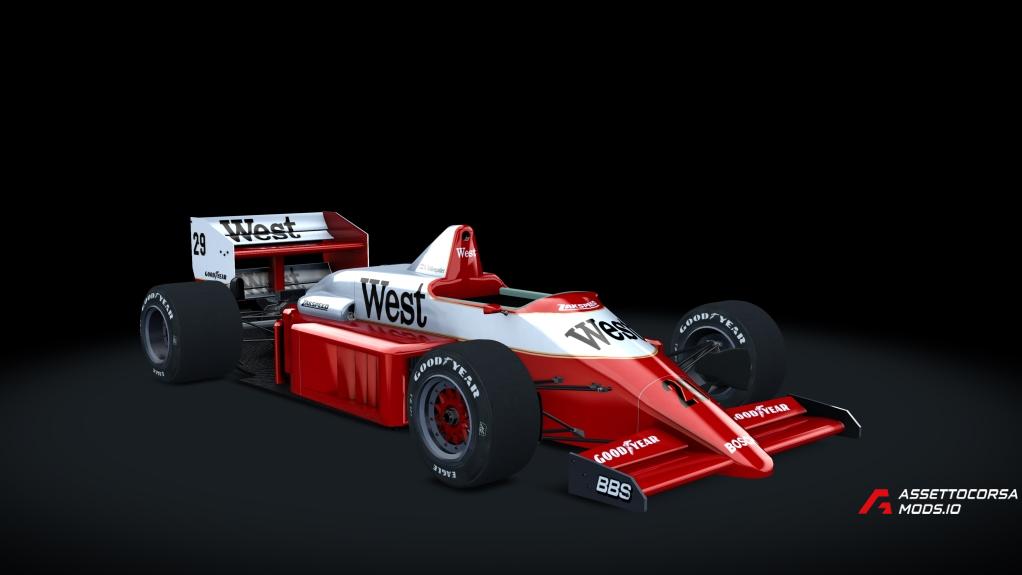 F1 1986 Zakspeed 861