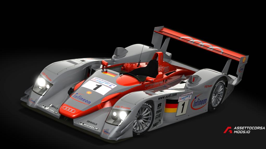 Audi R8 LMP1 '02 front diveplane