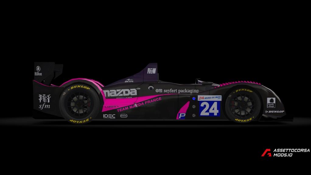 2009 Pescarolo 01 Evo MZR-R L4T LMP2