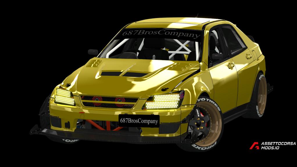 687 Bros Lexus IS300 gang